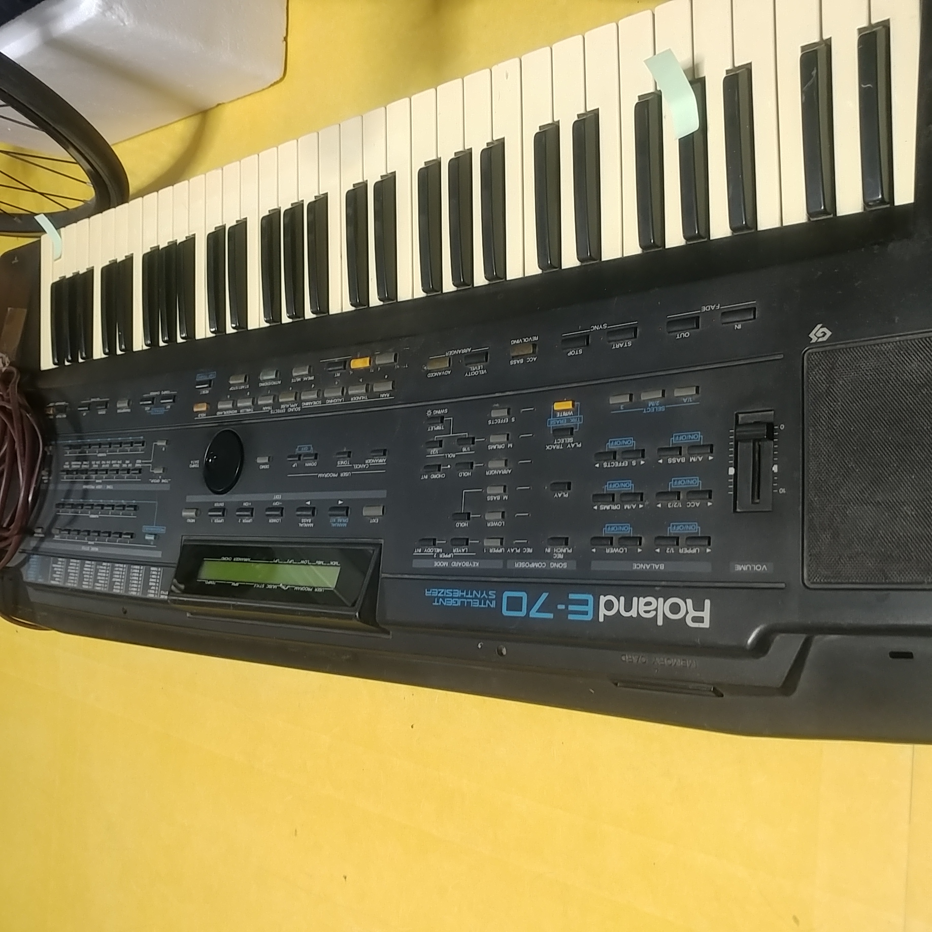 이태리 제조 roland e70신디사이저 중고악기 뮬