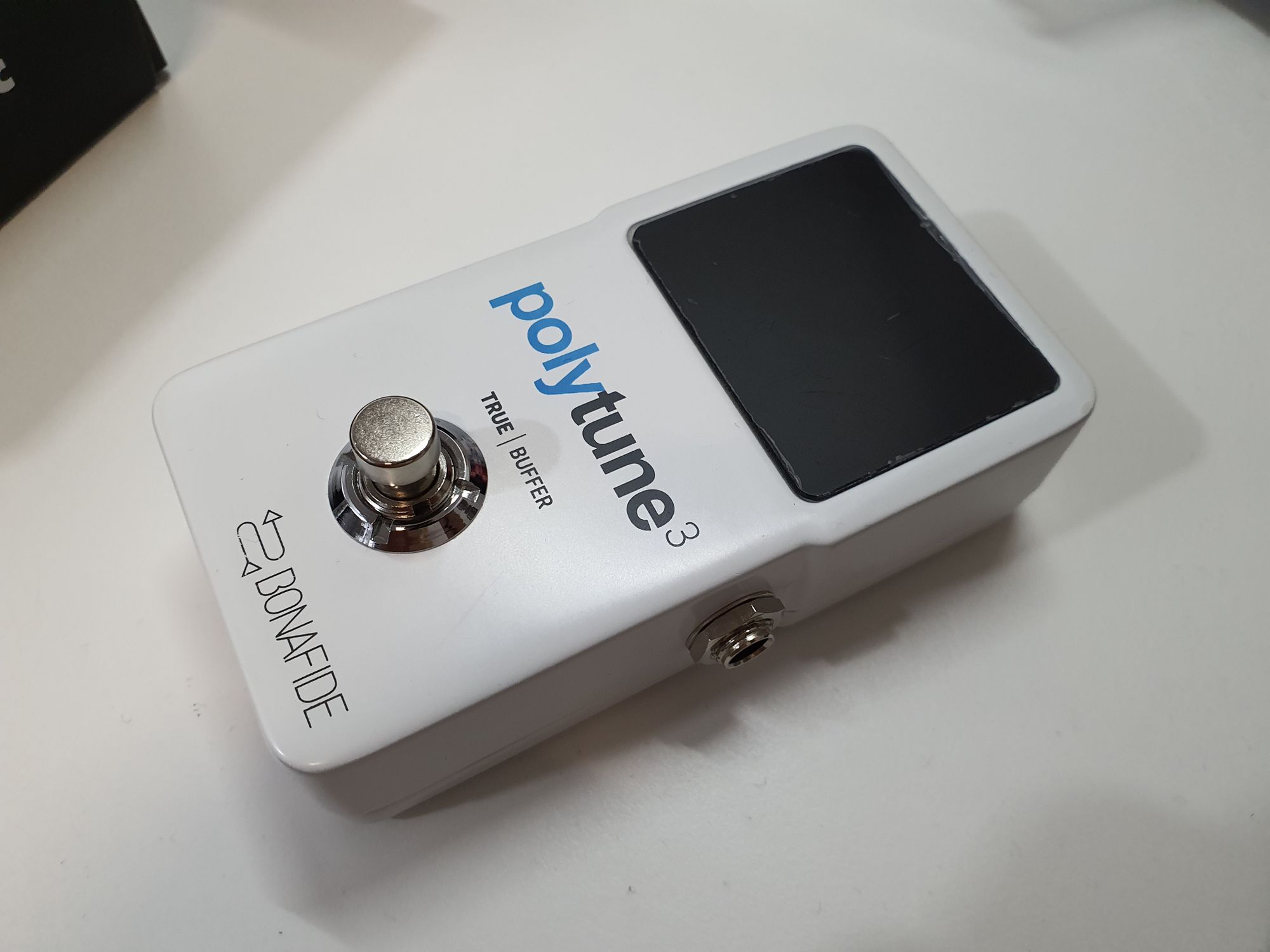 Polytune 3 Rear Panel 폴리튠3 페달튜너 Polytune 3 | 중고악기 뮬