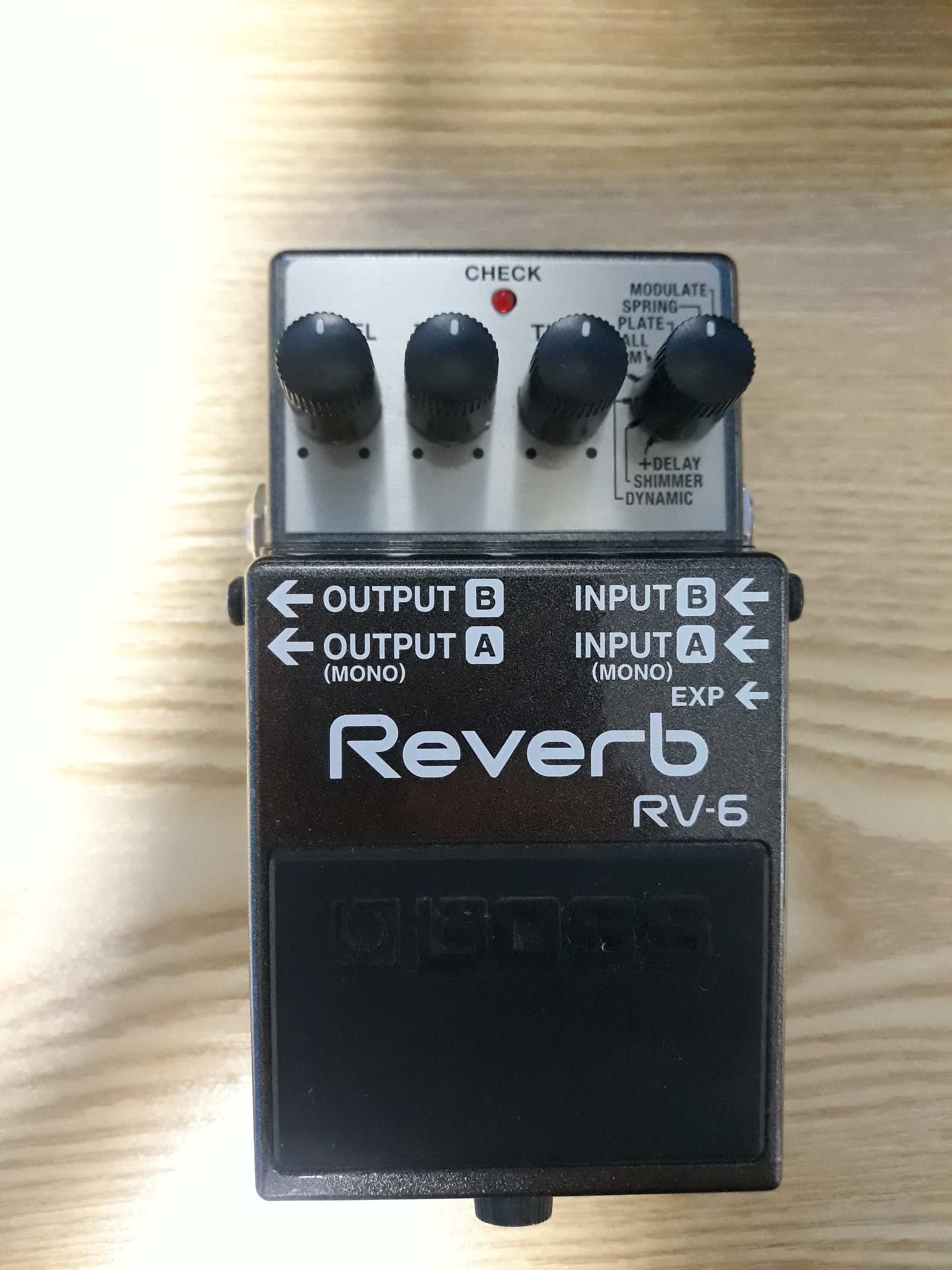 Boss reverb rv 6 보스 리버브 페달 | 중고악기 뮬