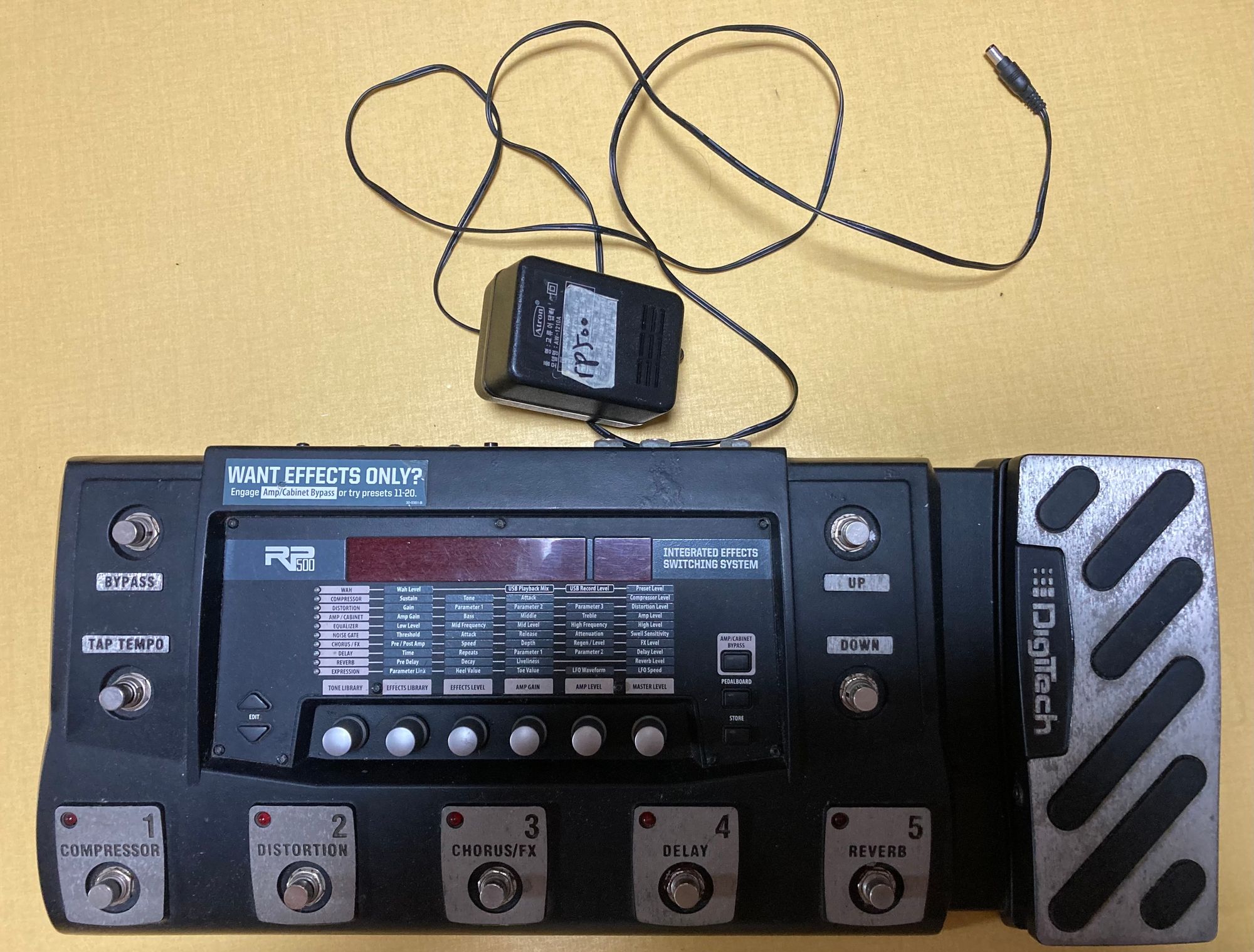 Isc Rp500 디지텍 rp500 | 중고악기 뮬