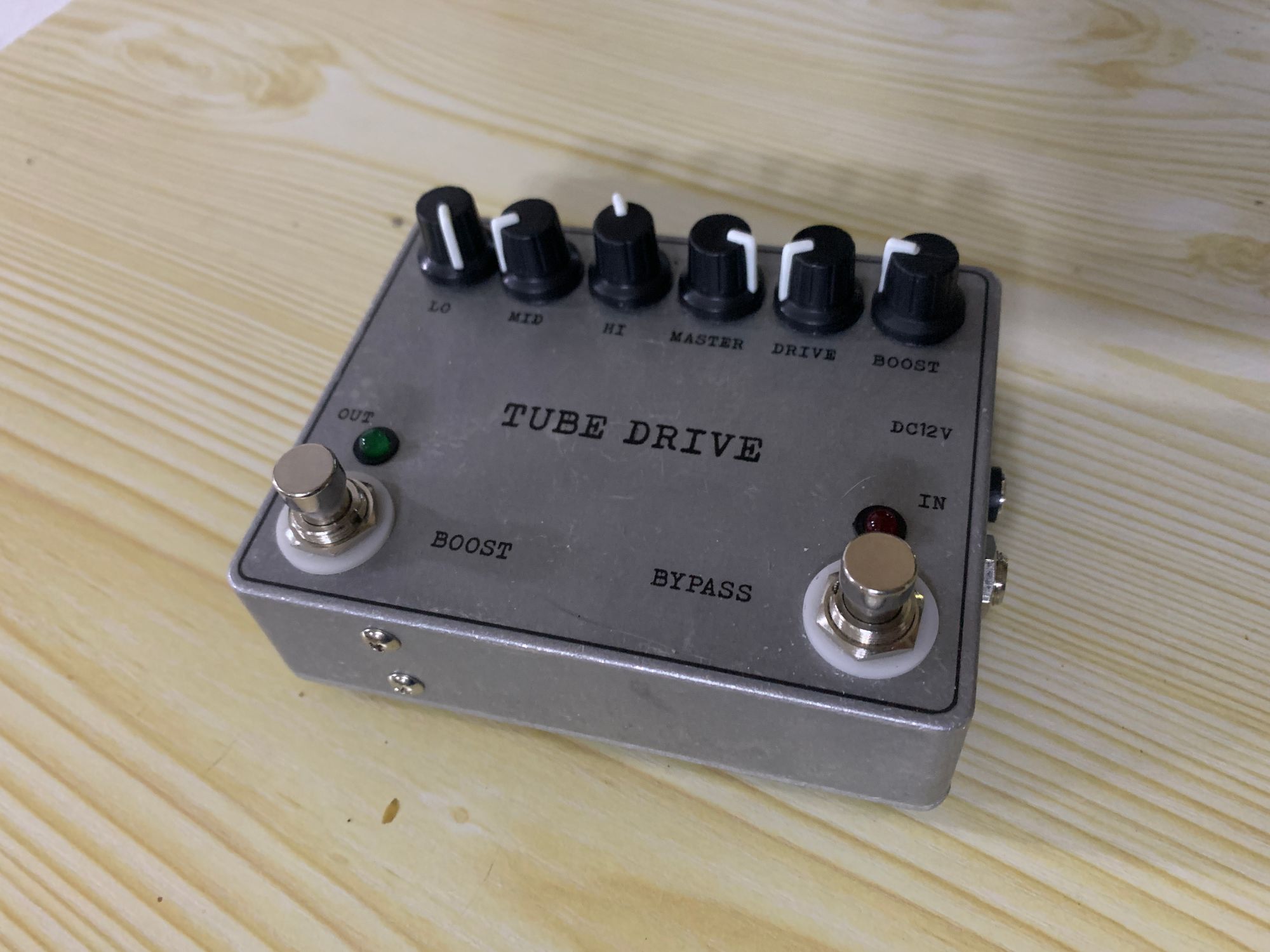Butl Driver 락유커스텀 튜브드라이브 bk butler tube driver 튜브드라이버 rack dc 복각 판매 | 중고악기 뮬
