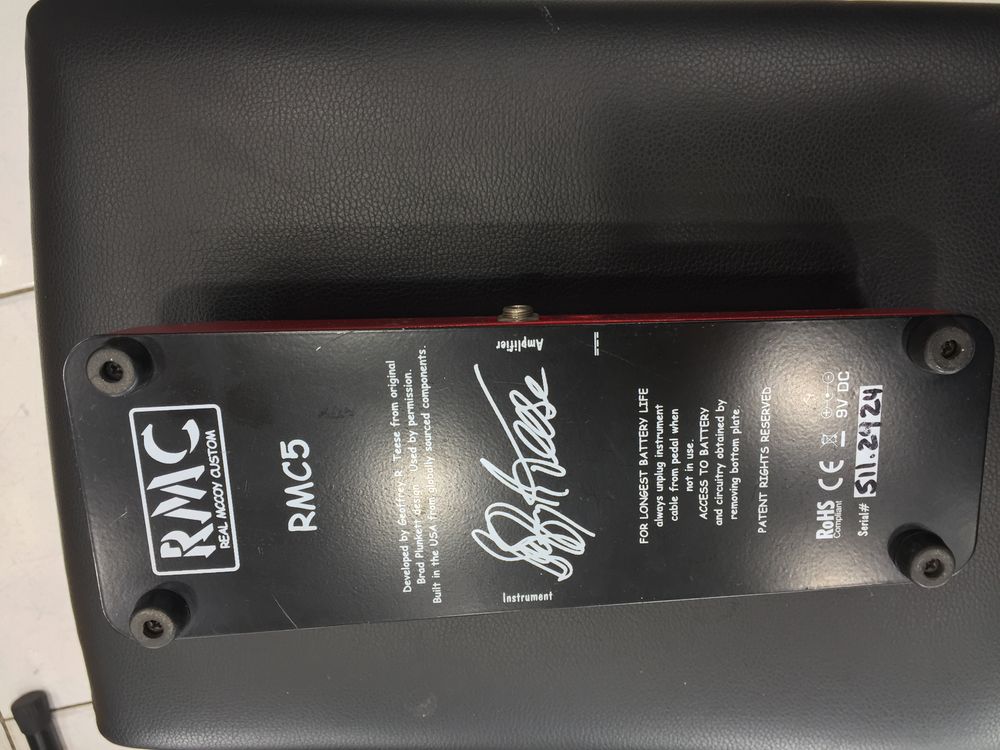 판매완료 - Real McCoy Custom RMC5 Wizard Wah 리얼 맥코이 커스텀