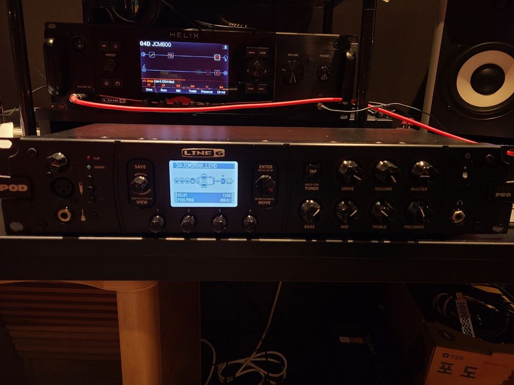Line6 POD HD PRO Rack형 + Fully Loaded Bundle($99.99상당) | 중고악기 뮬