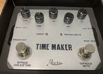 rowin time maker 로윈 타임메이커 딜레이 | 중고악기 뮬