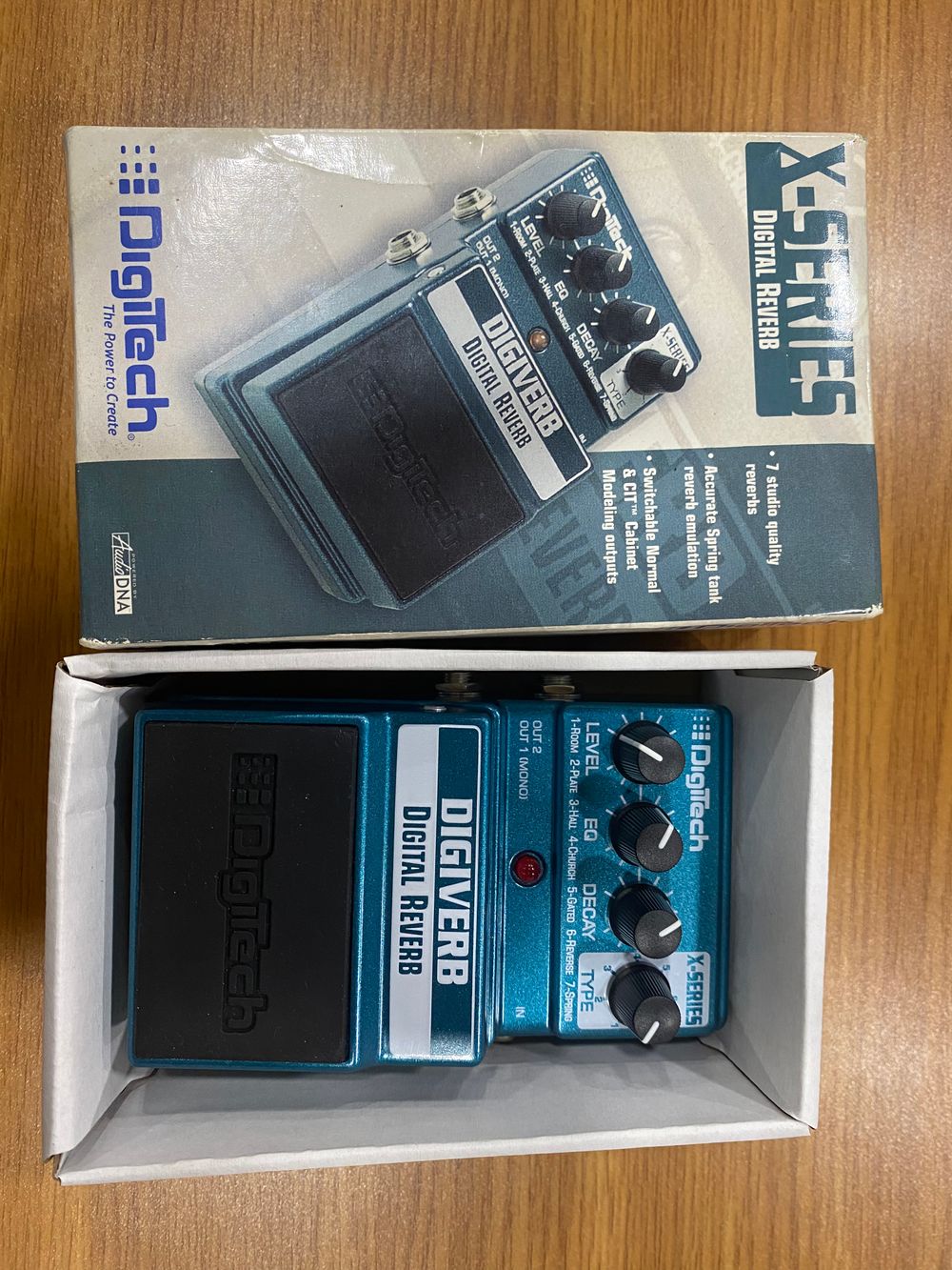 Digitech xbv 리버브 이펙터 팝니다. (디지테크) 가격인하 | 중고악기 뮬