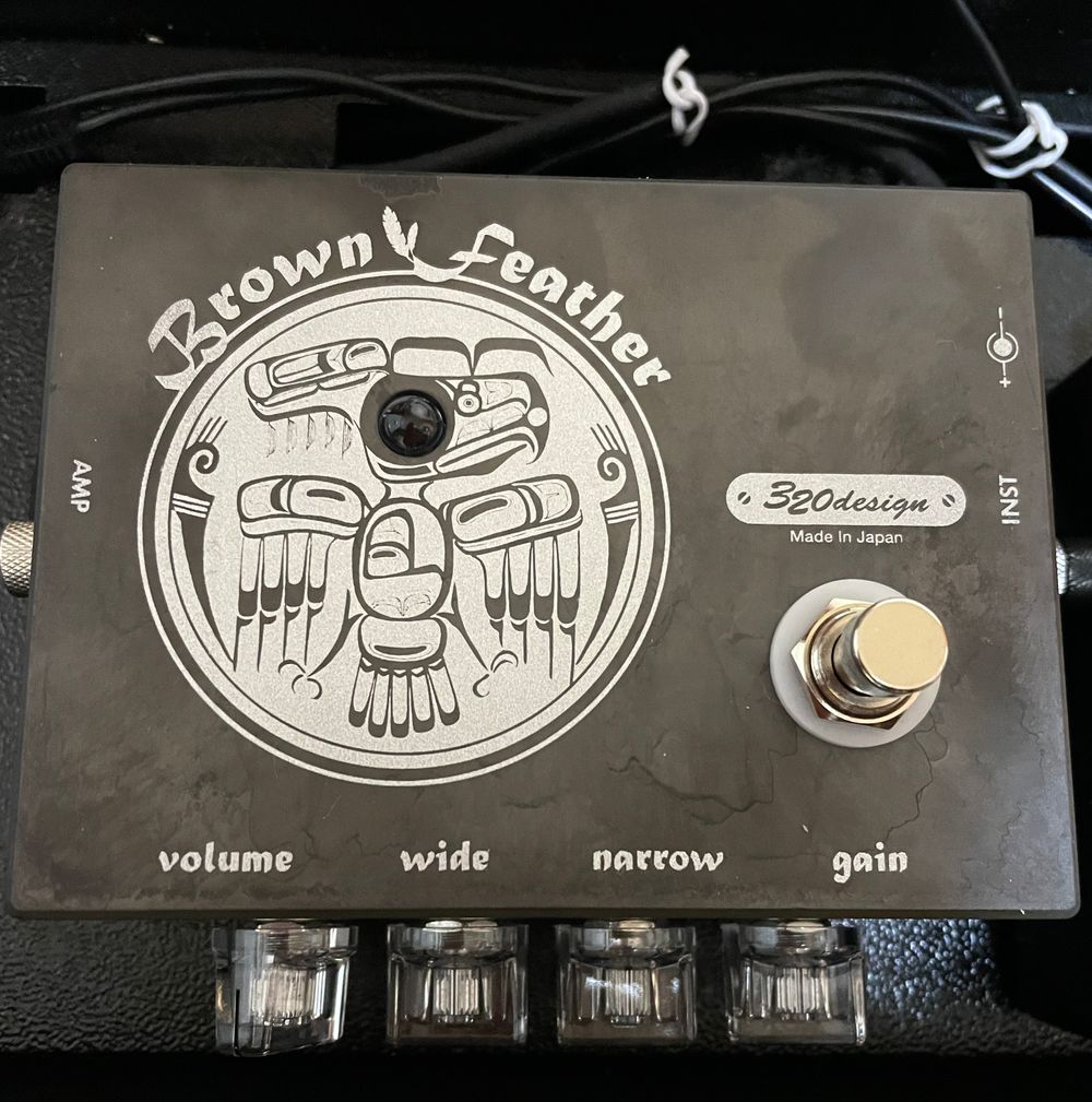 Brown Feather ギターエフェクター 320design Brown Feather、ZVEX Box of Rockを弾く | 開き直りの