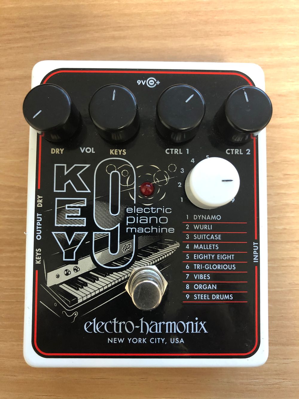 일렉트로 하모닉스 electro harmonix ehx key9 중고악기 뮬