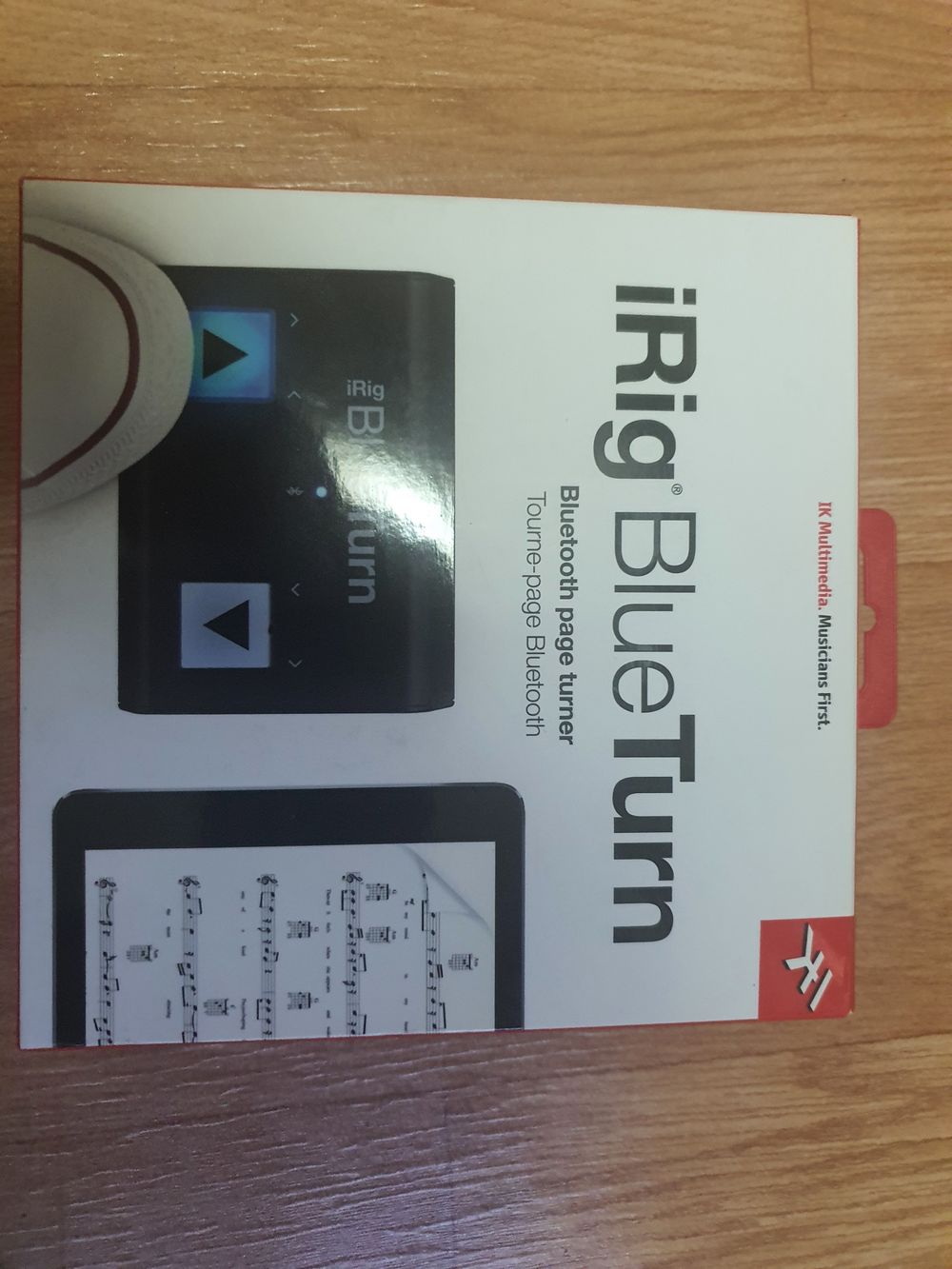 IRig Blue Turn bluetooth page turner 중고악기 뮬