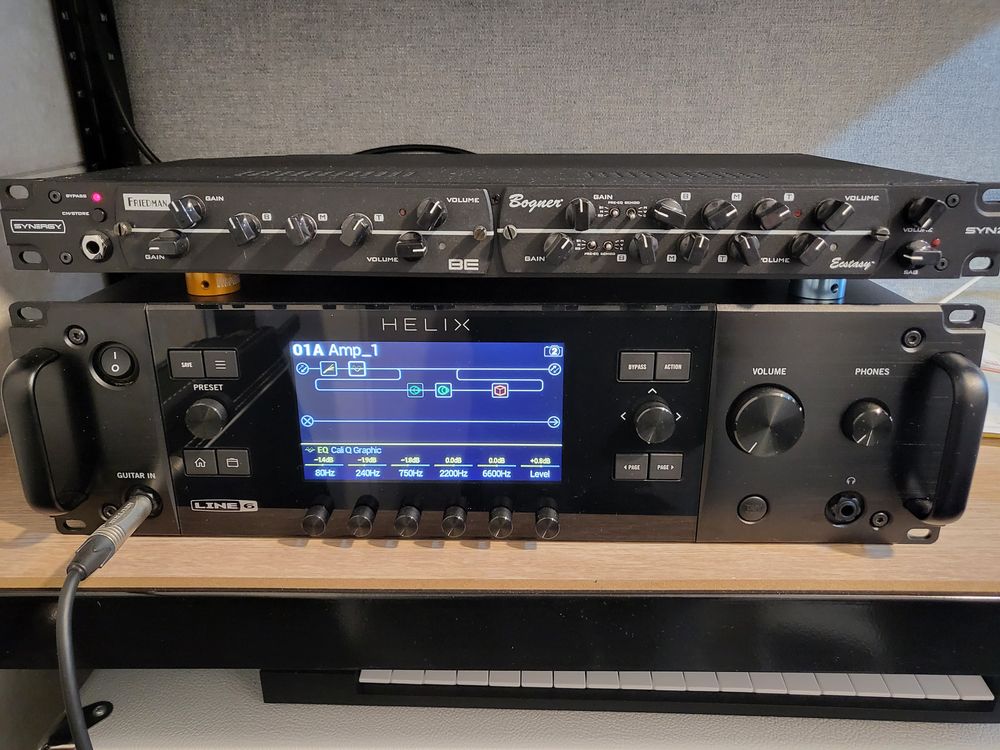 Line6 Helix Rack (힐릭스 랙) | 중고악기 뮬