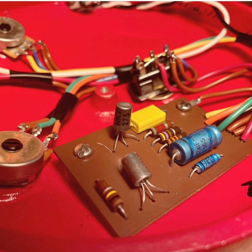 Fuzz Face NKT275 red dot(Matsubayashi custom made) 퍼즈 페이스