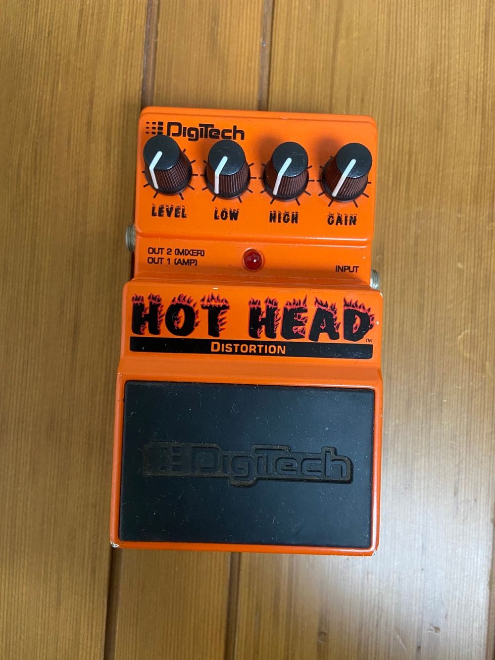 디지텍 핫헤드(Digitech Hot Head) 디스토션 판매합니다. 중고악기 뮬
