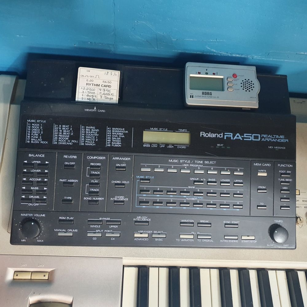 Roland Ra-50 Initializing _ Roland Ra 50 Manual Pdf – RUAUE