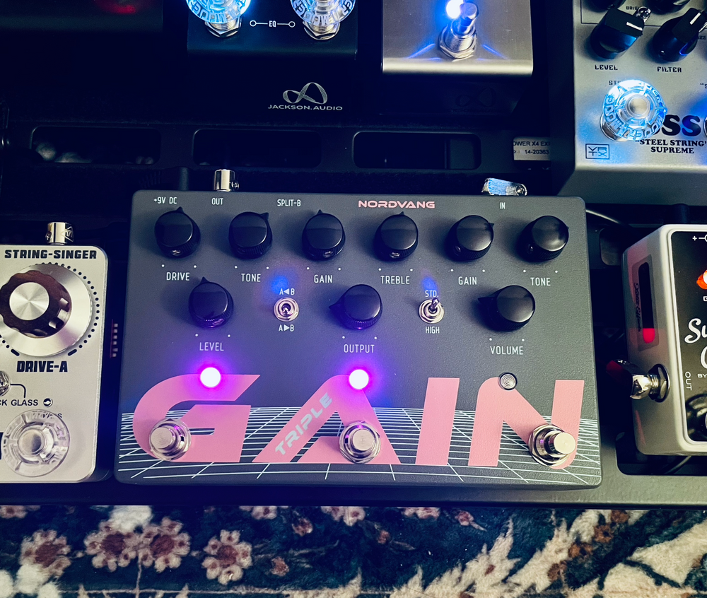 NORDVANG TRIPLE GAIN ギターエフェクター
