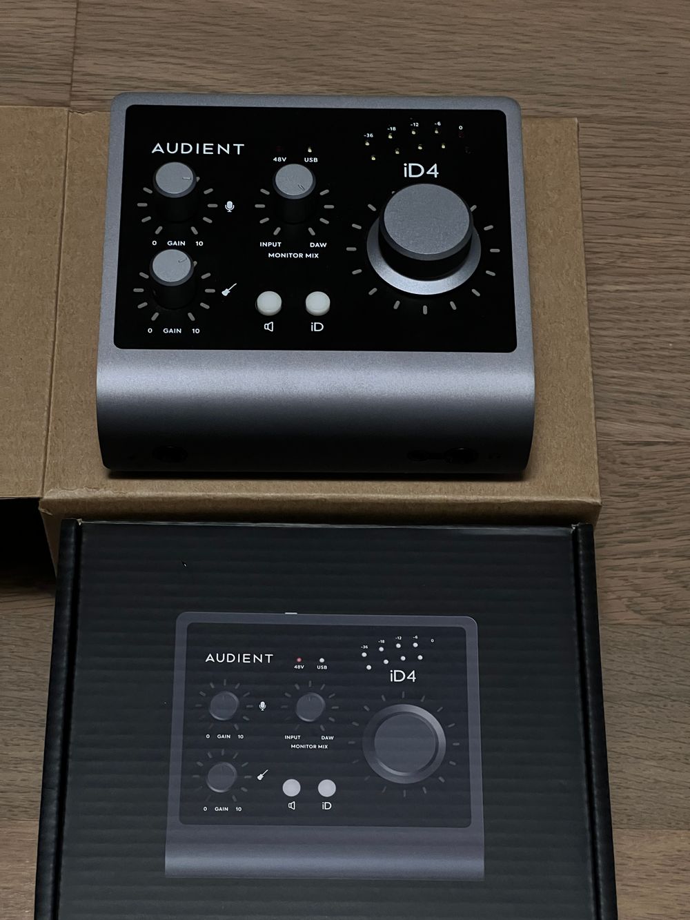 오디언트 Audient id4 mk2 풀박 신품급 중고악기 뮬