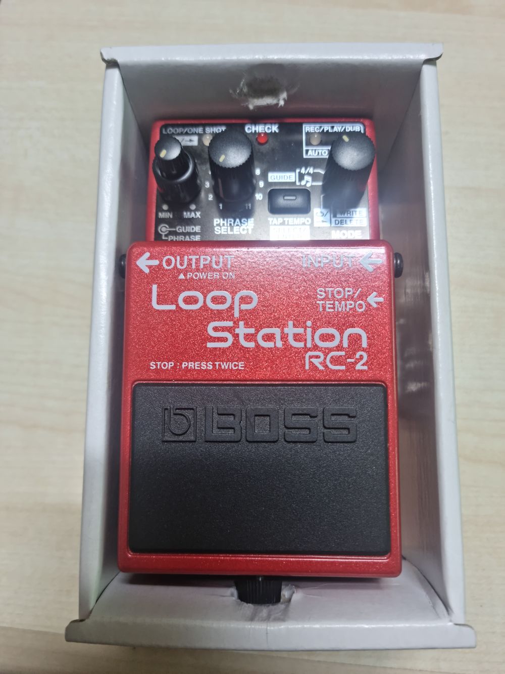Boss Loop Station RC2 중고악기 뮬
