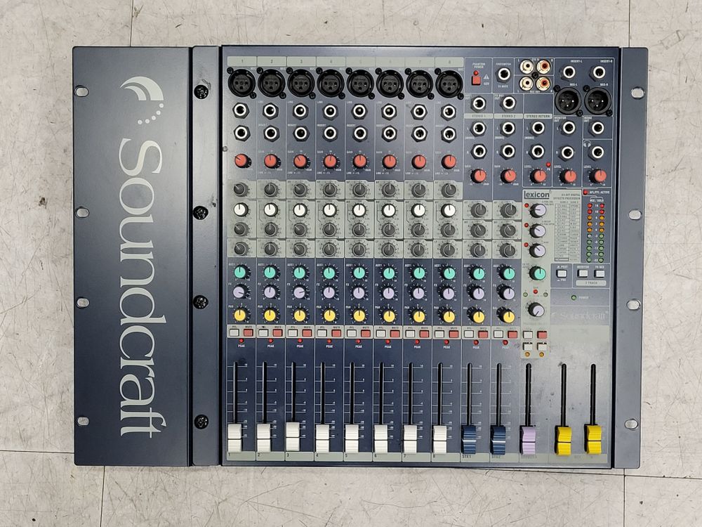 사운드크레프트 efx8 팝니다 soundcraft efx-8 믹서 | 중고악기 뮬