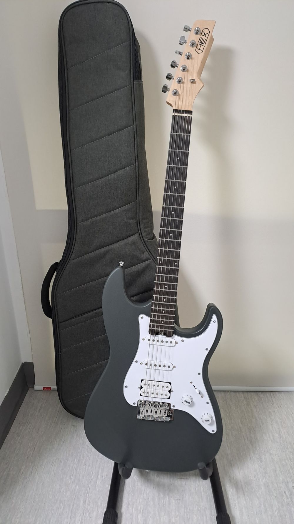HEX E100 GRAY（HEX E100 S/SG SLATE GRAY ELECTRIC GUITAR NET