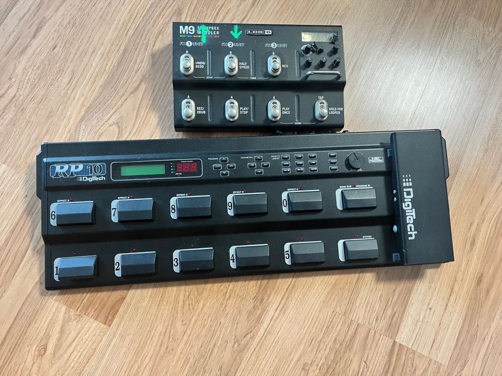 line6 M9 과 Digitech Rp-10 판매합니다 | 중고악기 뮬