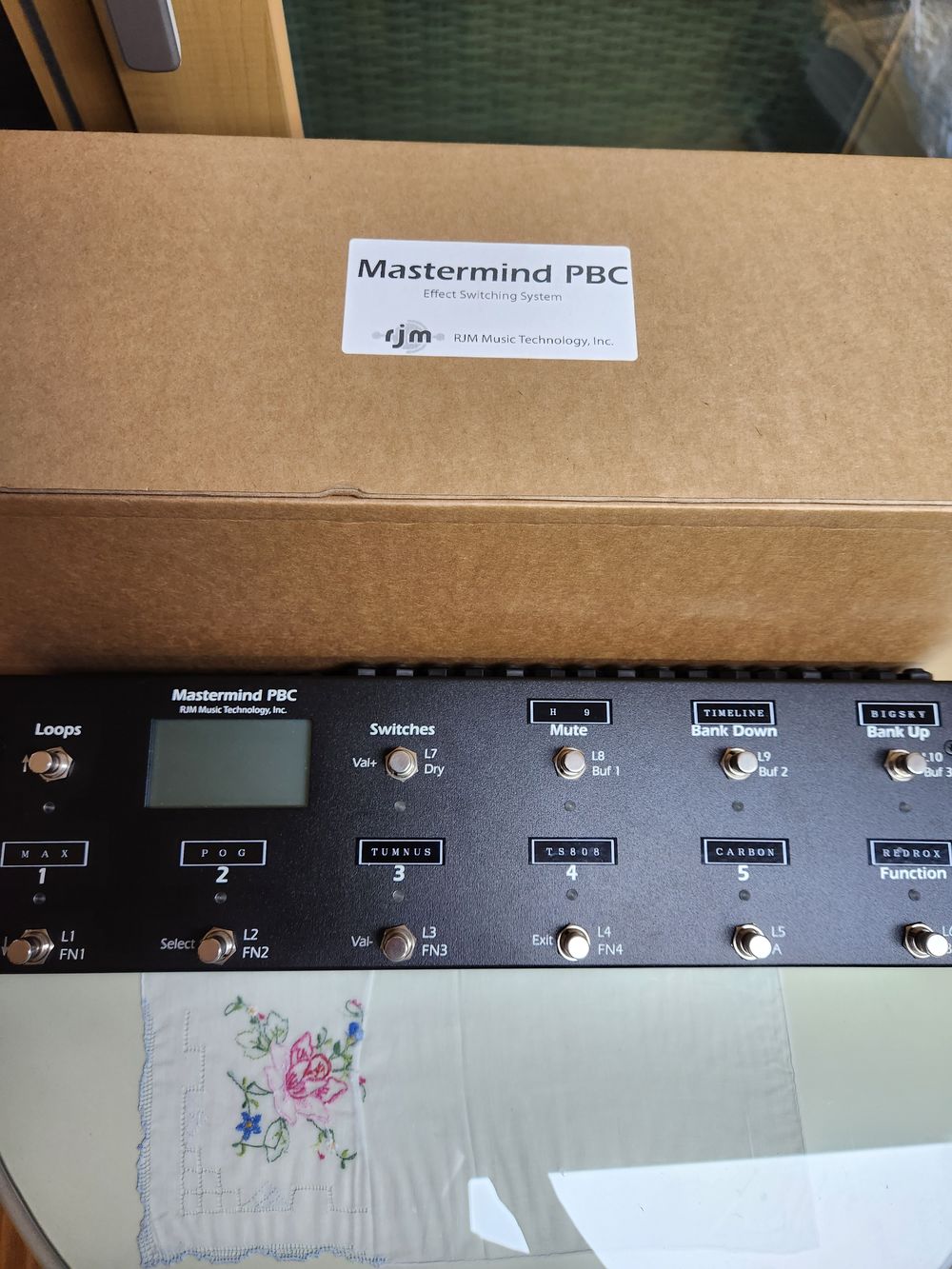 rjm mastermind pbc10 신품급 판매합니다 | 중고악기 뮬