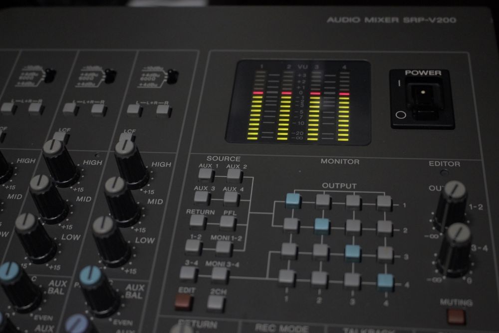 SONY オーディオミキサー SRP-V200