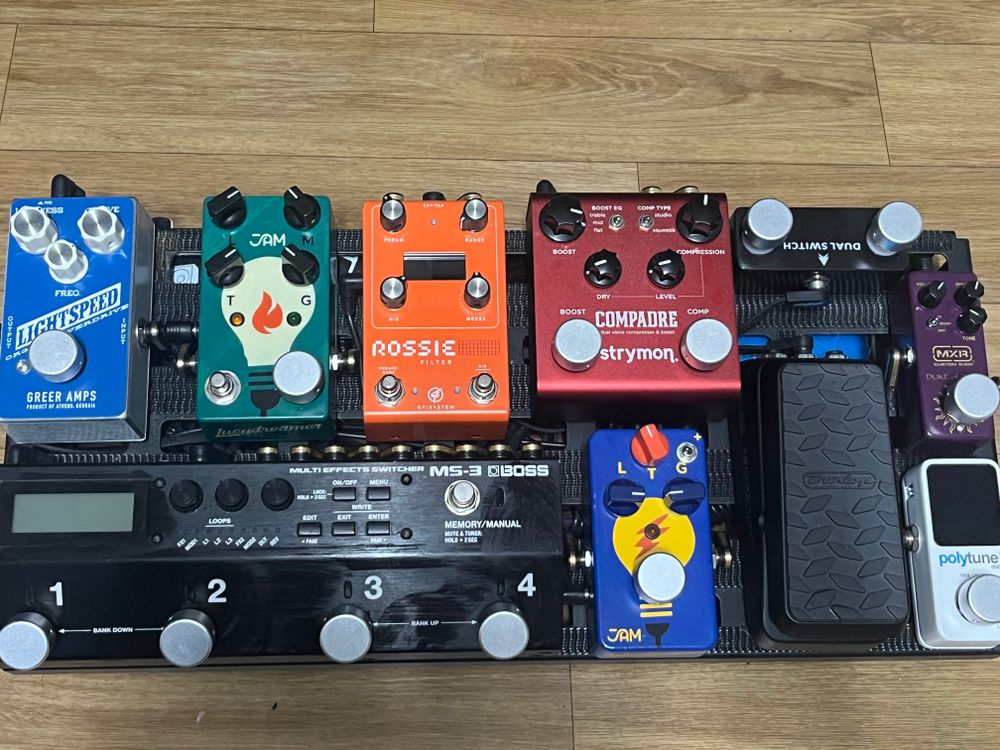 페달 일괄/개별 판매합니다. (polytune 3 mini, greer amps lightspeed, jam pedals ...