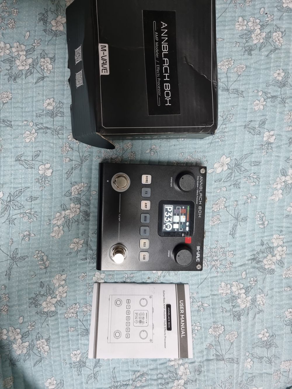 M-VAVE ANNBLACH BOX AMPモデラー