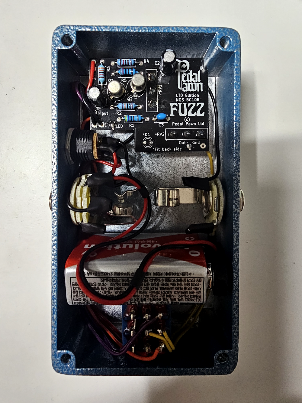 판매) 페달폰 퍼즈 Pedal Pawn LTD EDITION FUZZ BC108 | 중고악기 뮬