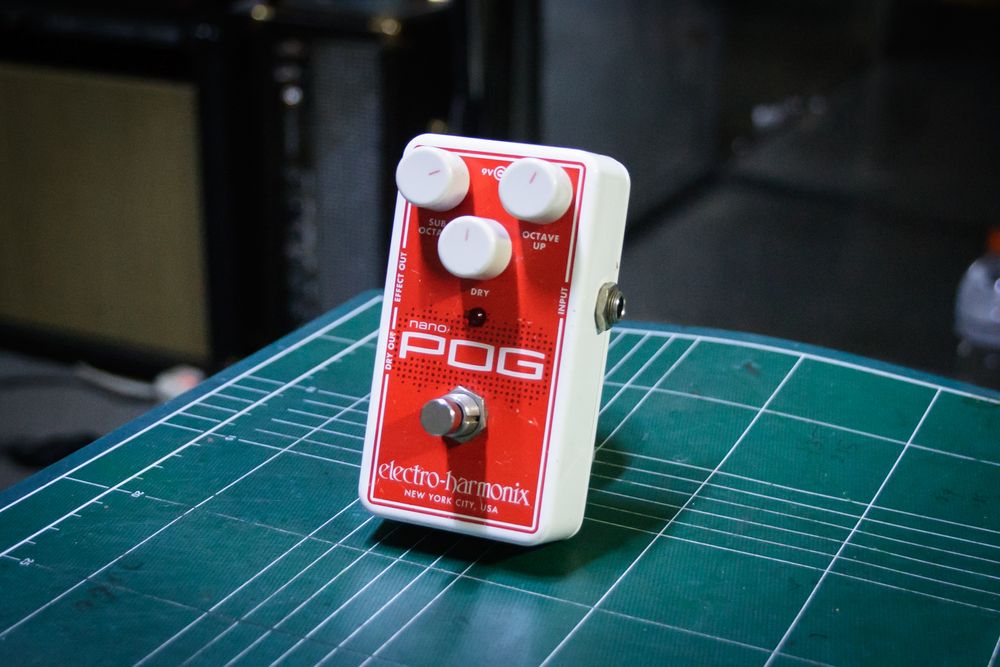 [판매] EHX Nano POG 나노포그 옥타브 패달 - 28만원 | 중고악기 뮬