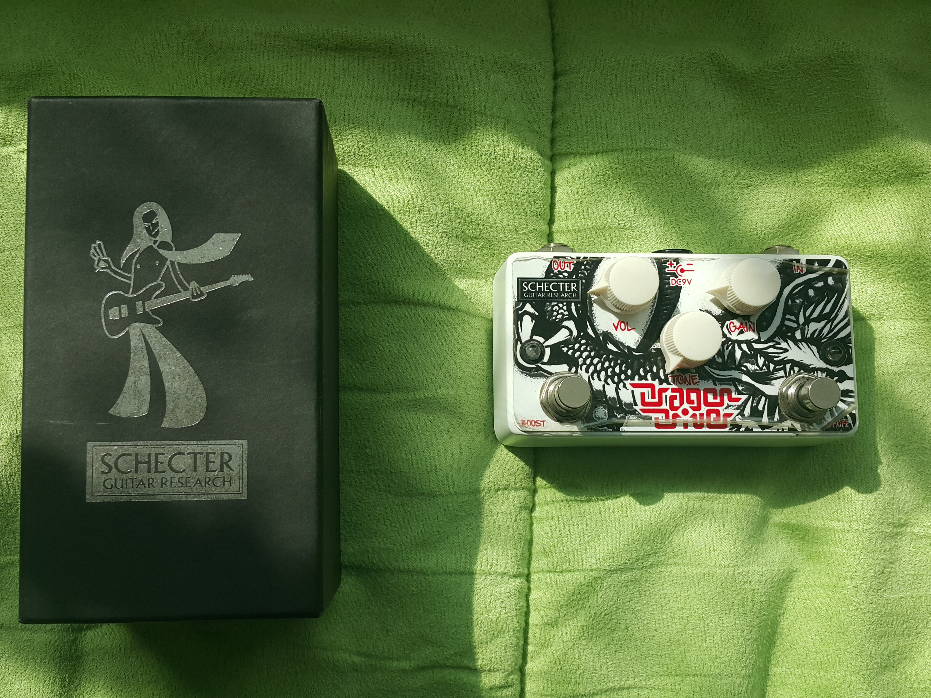 SCHECTER Dragon Driver シェクター ドラ ゴン ドライバー 新製品】小林信一氏のエフェクター『ドラゴンドライバー